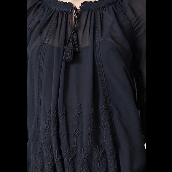 ULLA JOHNSON Frances Silk Dress US 4 - Picture 4 of 16